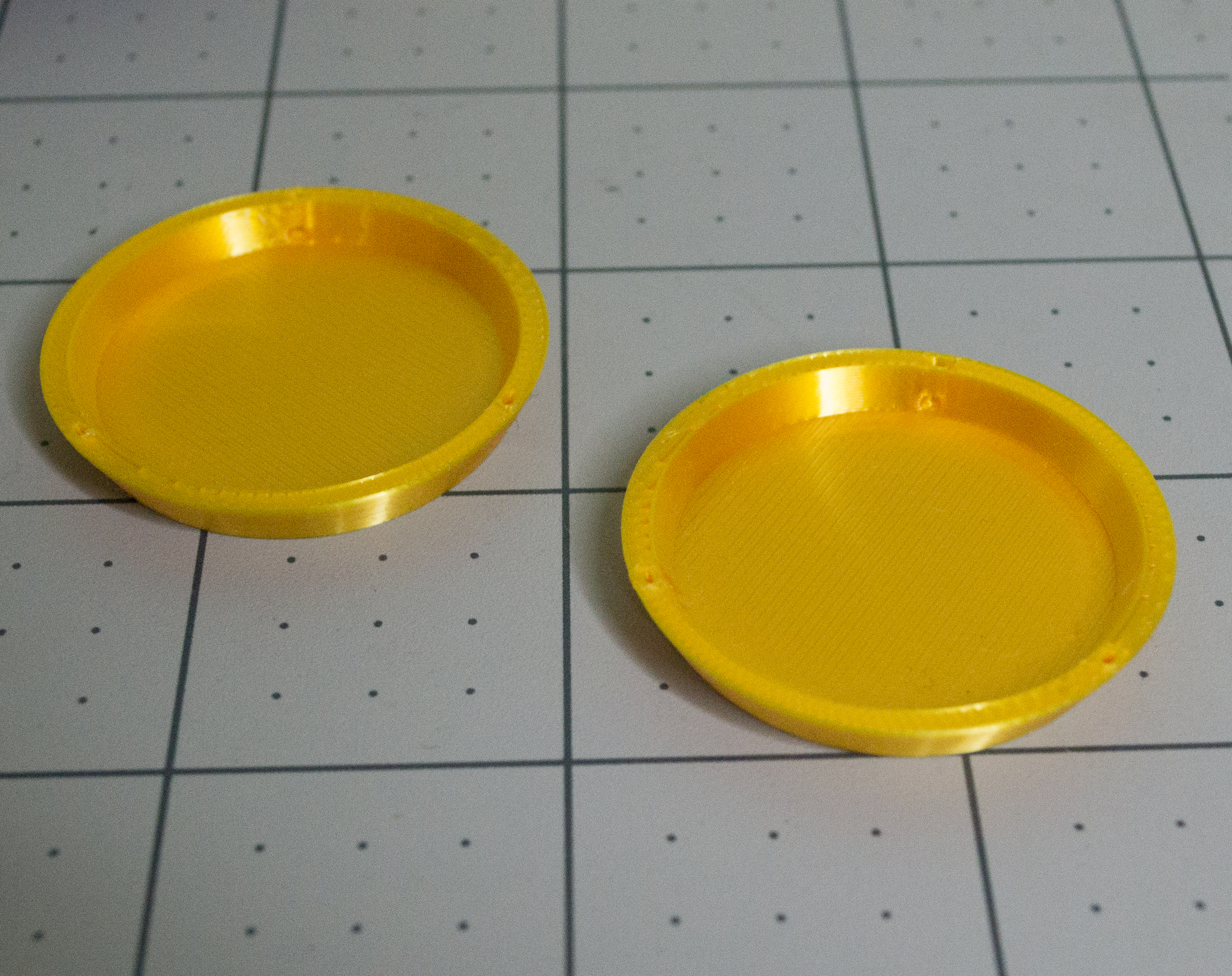 3D printed VintageScale scale Plates.