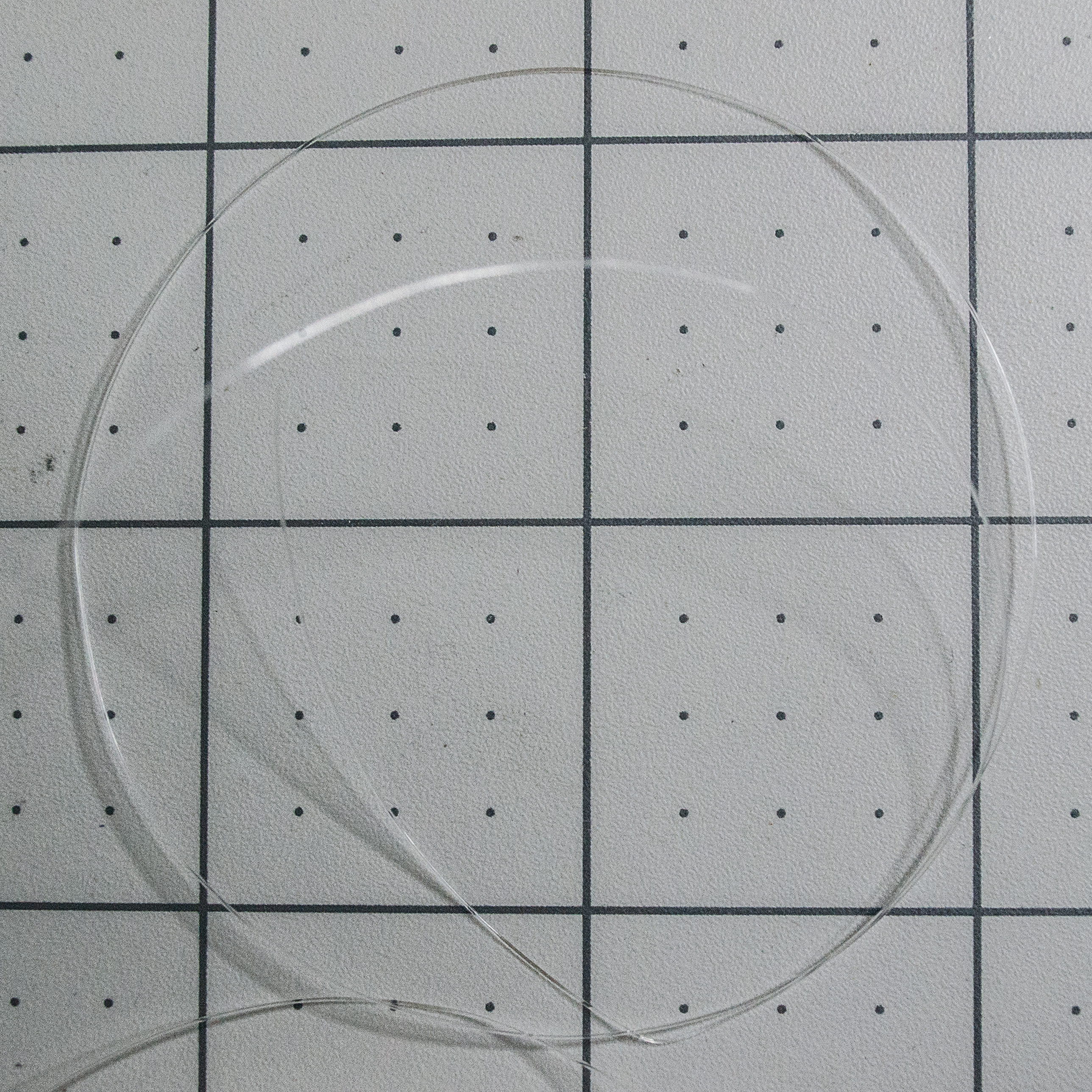 Clear monofilament line for VintageScale.