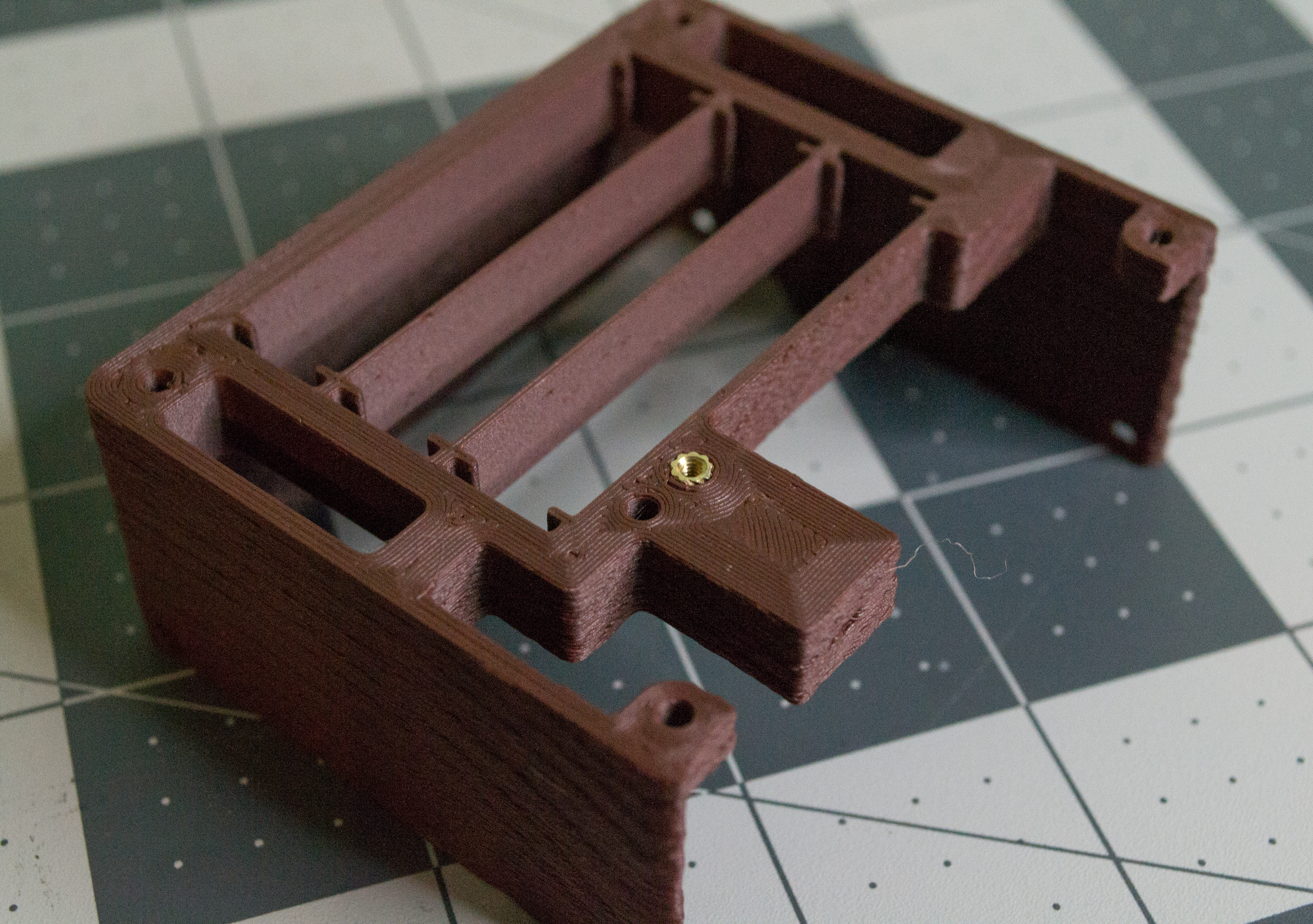 Threaded insert placed into the body component of VintageScale.